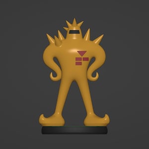 EarthBound/ Mother 2 inspired Final Starman DIGITAL 3D print file download STL
