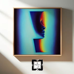 Einsamkeit: Die stille Reflexion, einsames Spektrum, ruhige Betrachtung, Signature Collection, digitaler Download, TS1