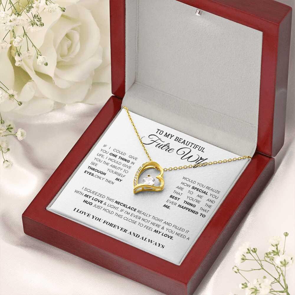 Collana 'Alla Mia Futura Moglie' – Regalo Romantico Per Lei, Fidanzata, Donna