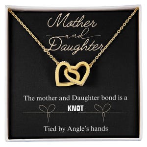 Weihnachtsgeschenke für meine Tochter Halskette, Mutter Tochter Schmuck Geschenke von Mama, Tochter Geburtstagsgeschenk von Mama, Halskette Geschenke von Mutter