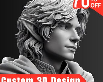Custom 3D Model, Character Sculpting, 3D Printing, Game Assets