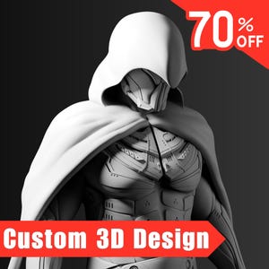 BENUTZERDEFINIERTE 3D-MODELL FÜR 3D-DRUCK, Charakter Sculpting Für Spiel-AssetsFor Stl 3D-Druck, Anime und Cartoon Modelle, Figur, Statue