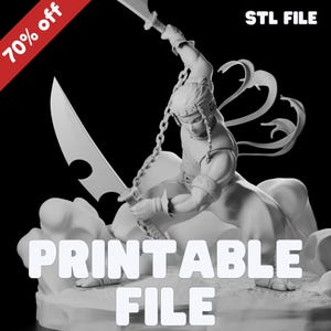 Uzui Tengen, Kimetsu no Yaiba, Digital Files, Ready to Print, Stl File, printable File, Printable, Bambu Lab