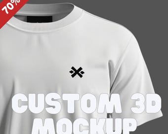 Custom 3D Clothing Mockup, Clo3D, Marvelous Designer, Fashion Patterns
