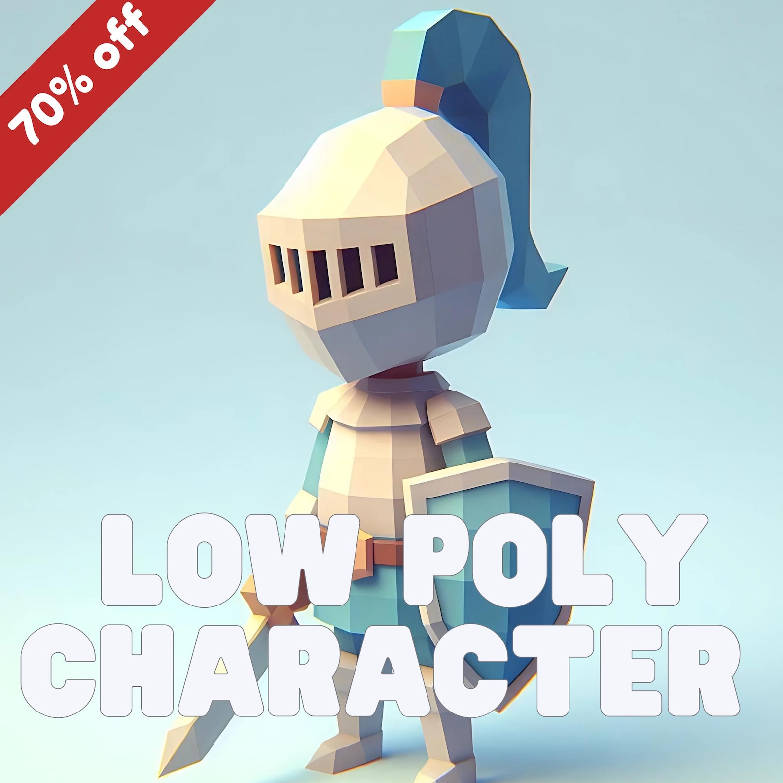 LOW POLY Character Custom 3D Model for Game Assets, Model 3D Printing, Custom 3D Character ...
