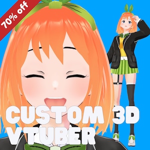 Maak van je Live2D vtuber-model een 3D VRoid-model, 3D VTuber, VStreamer, VRChat en 3D-avatar