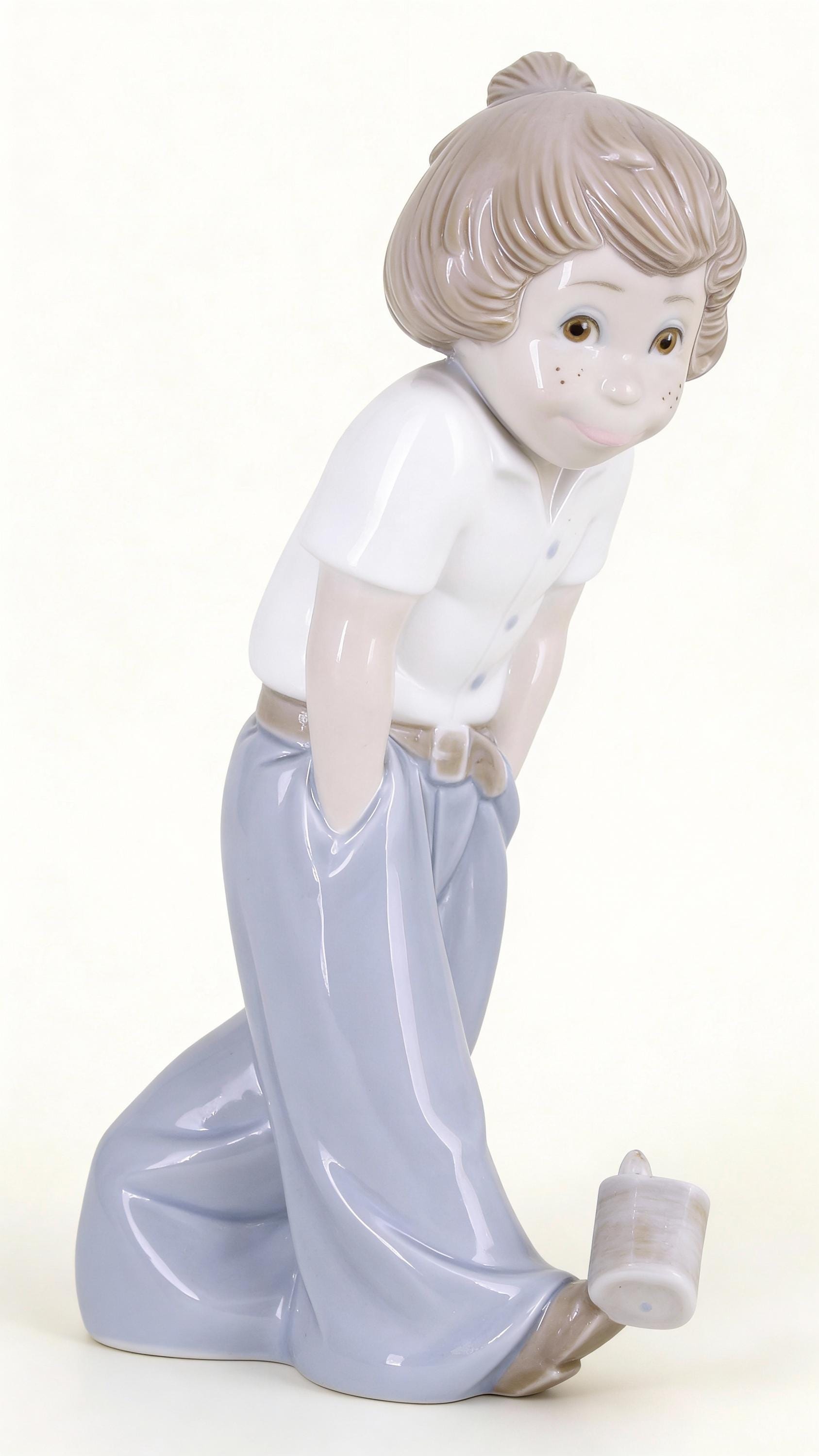 Zaphir by Lladro Porcelain Figurine of Boy, 30 Cm - Etsy