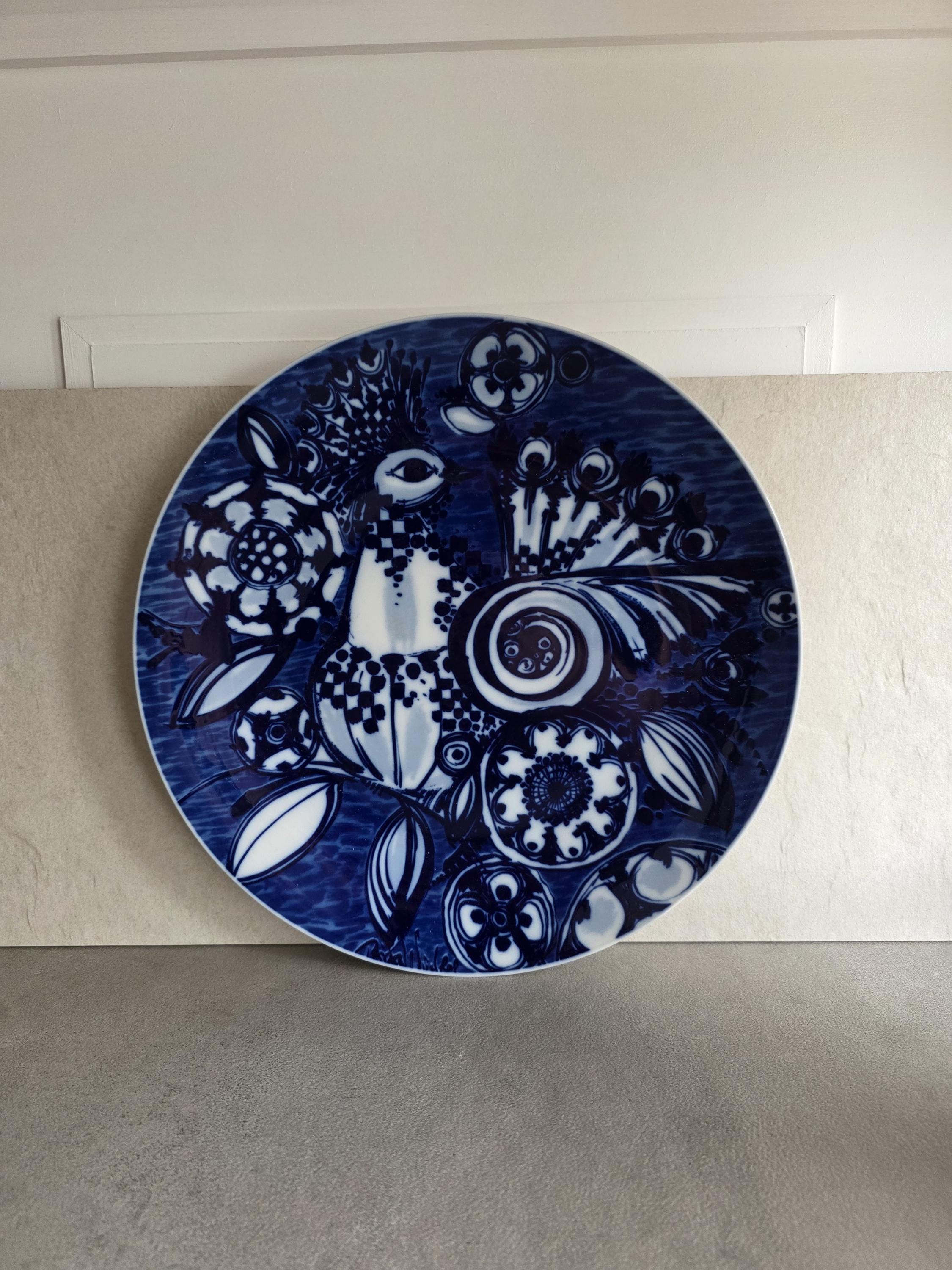 Bjorn Wiinblad Rosenthal Studio Line Plate | Large 33 Cm