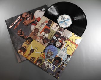 レア◆Billy Persephone LP レコード Vintage 1982 Vinyl Album Billy Preston Pressin' on Motown 260 15