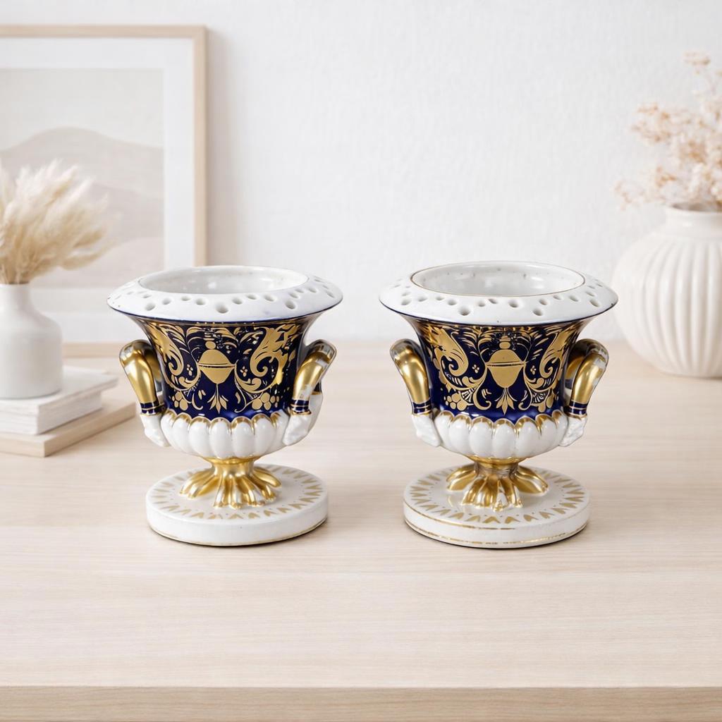 Antique Royal Crown Derby Vase - Etsy