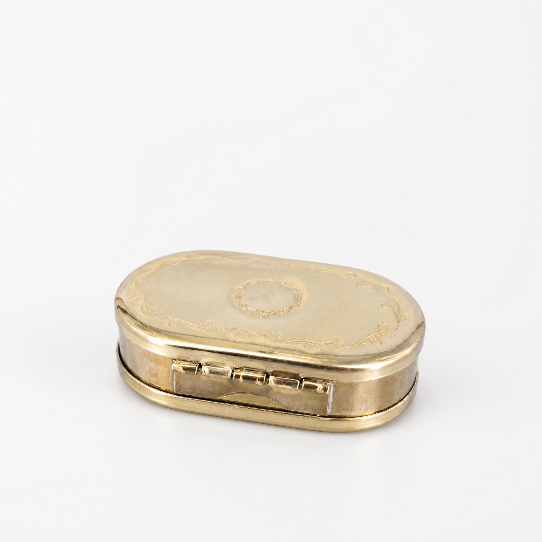 Antique Gold Gilded Box - Etsy