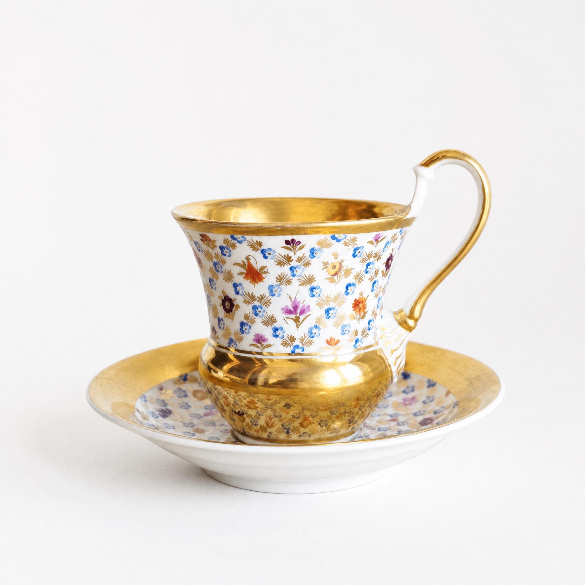 Kpm Berlin Teacup - Etsy