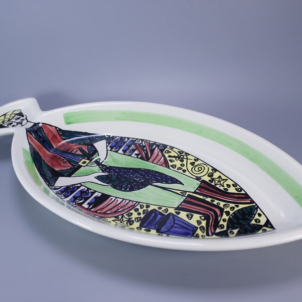 JIE Gantofta Sweden design by Anita Nylund, Large Tray ''Janssons Frestelse''