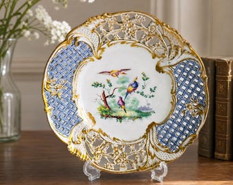 セーヴル磁器皿 1780年代 王室委託品 マリー・アントワネットから