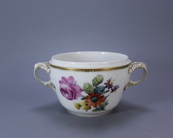 Royal Copenhagen Saxon's Flowers. Bowl. Hand Painted in Denmark