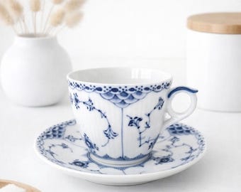 ロイヤルコペンハーゲン ブルーフルーテッド プレーン #32 ミニチュア