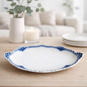 Royal Copenhagen Blue Princess #613, Tray, Porcelain Snack Dish
