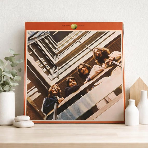 Vintage 1973 Vinyls Album 'the Beatles / 1962-1966' 2 LP Apple