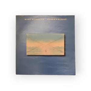 Vintage 1979 Vinyl Album DIRE STRAITS Communiqué&#39; LP Vertigo 6360 170