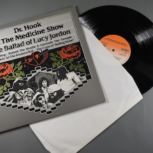 Vintage 1980 Vinyl Album Dr. Hook & The Medicine Show &#39;The Ballad Of Lucy Jordon&#39;