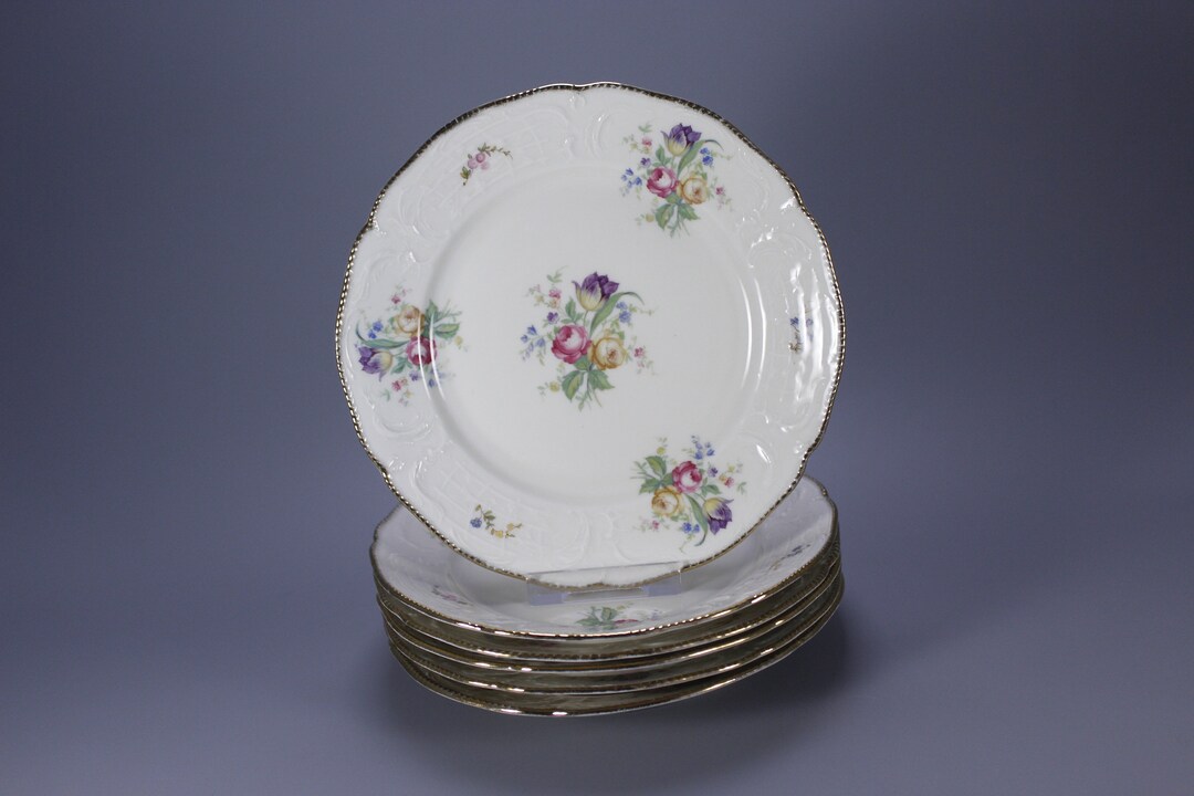 Rosenthal Sanssouci Echt Elfenbein Set of Six Dessert Etsy