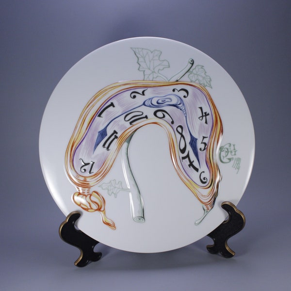 Rosenthal - Belle assiette décorative - Conçue par Salvador Dali - Limitierte Kunstreihe - Jahr 1976