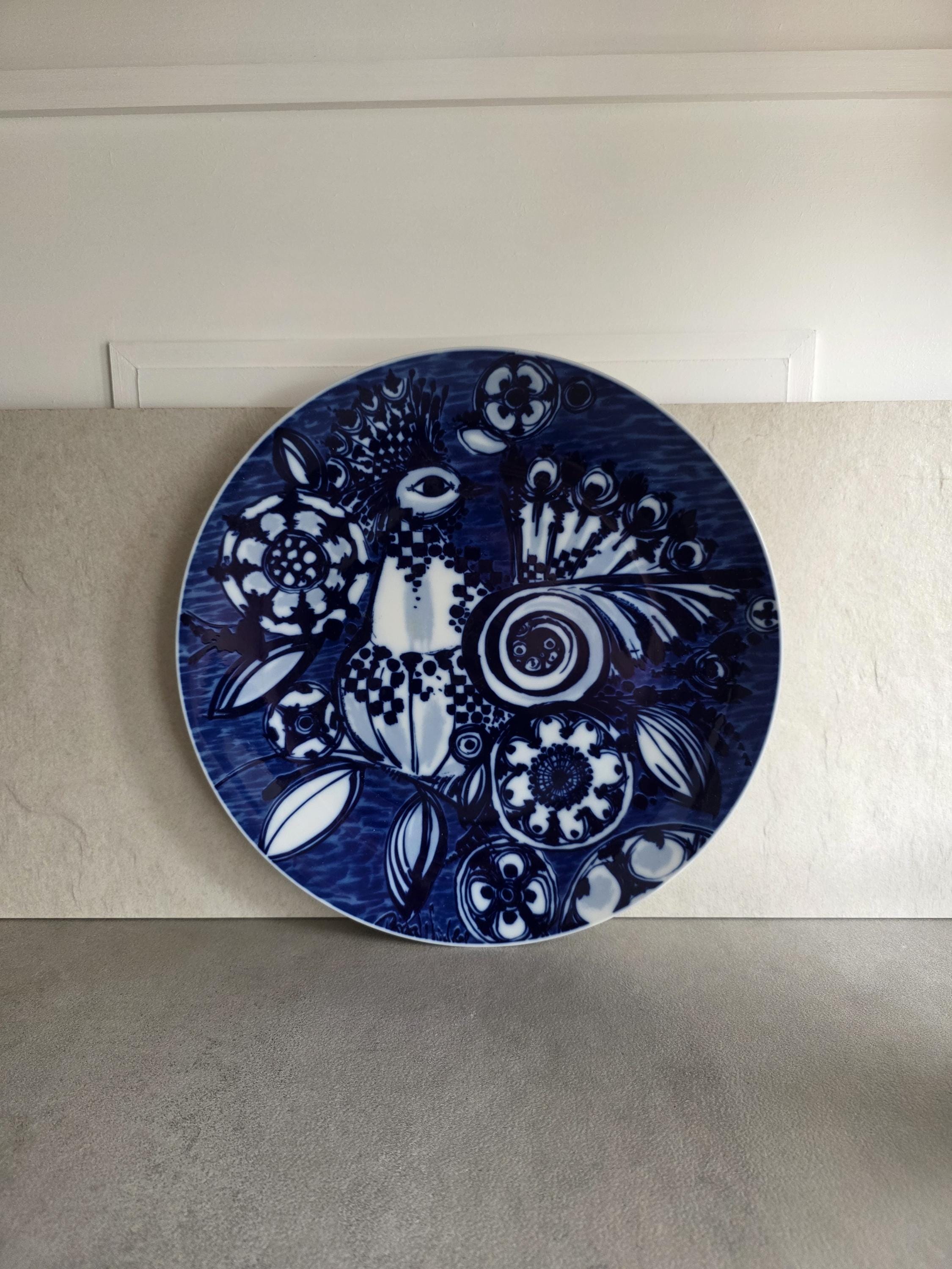 Bjorn Wiinblad Rosenthal Studio Line Plate | Large 33 Cm