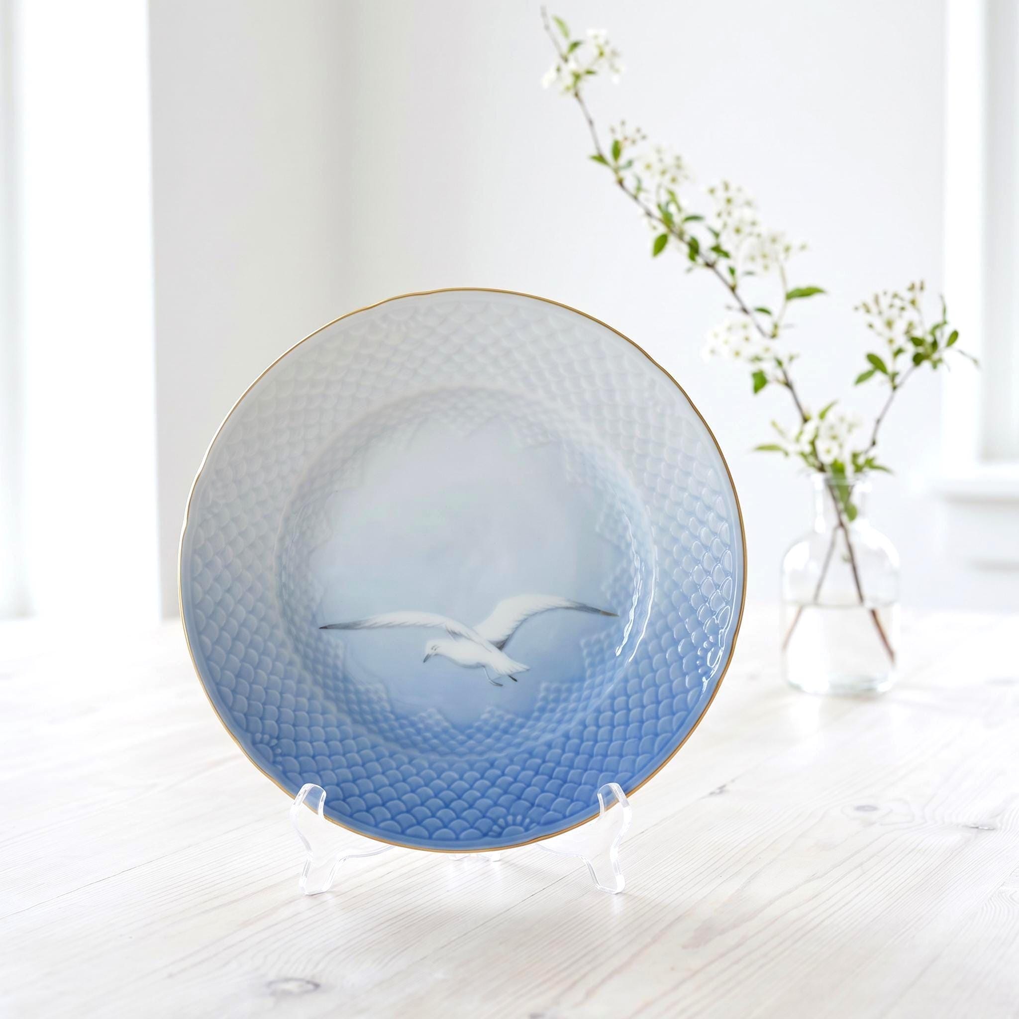 Bing Grondahl Seagull Plate 21.5 Cm Vintage Danish Porcelain - Etsy
