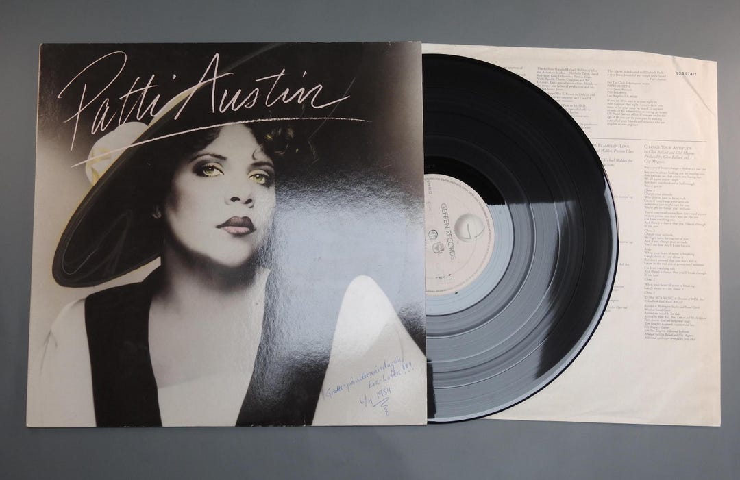Vintage 1983 Vinyl Album Patti Austin – 'patti Austin' Qwest
