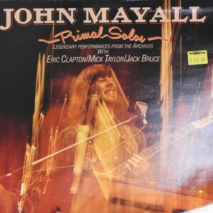 Vintage 1977 Vinyl album John MAYALL - &#39;Primal Solos&#39;, DECCA-TAB 66