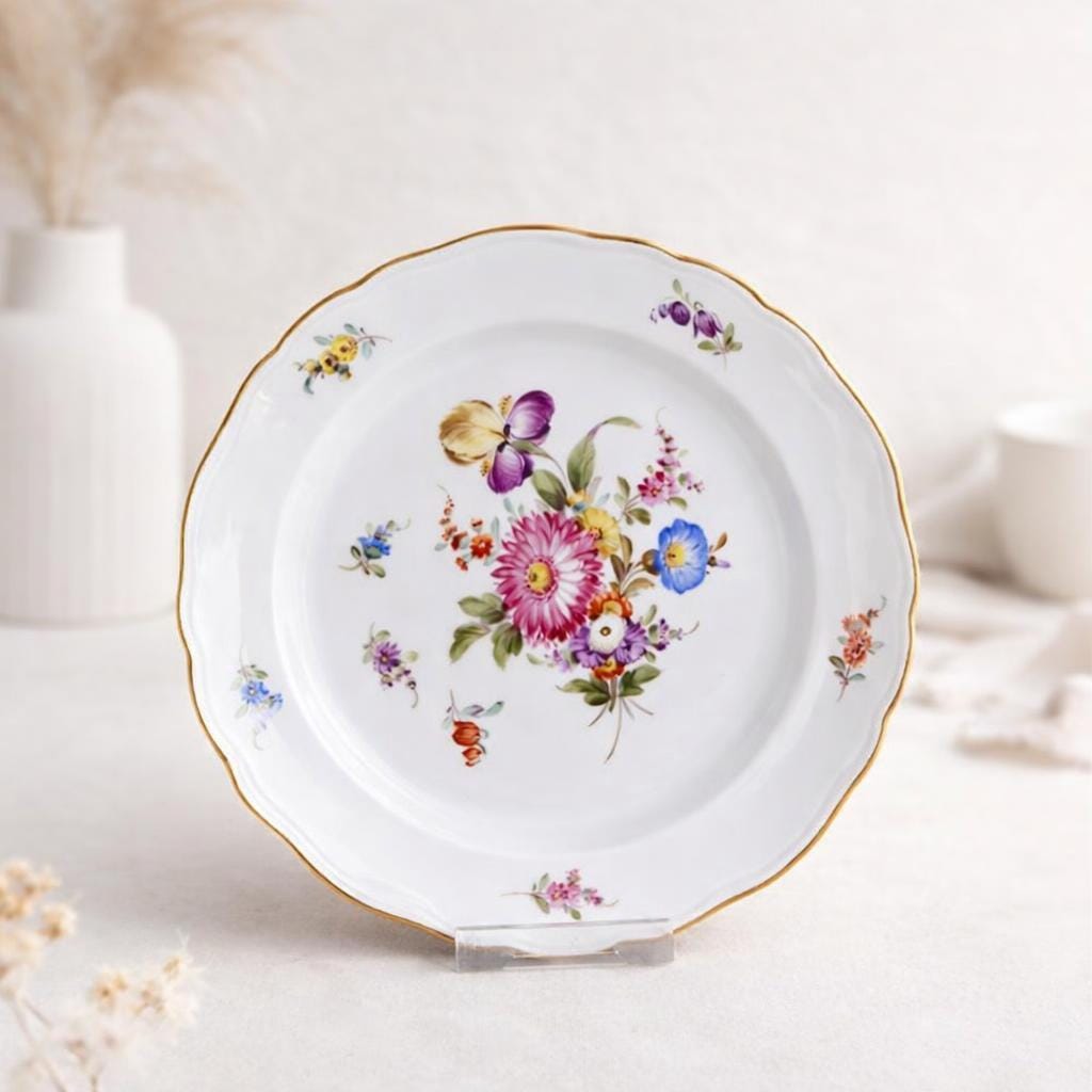 Carl Thieme Dresden Porcelain Decorative Plate - Etsy