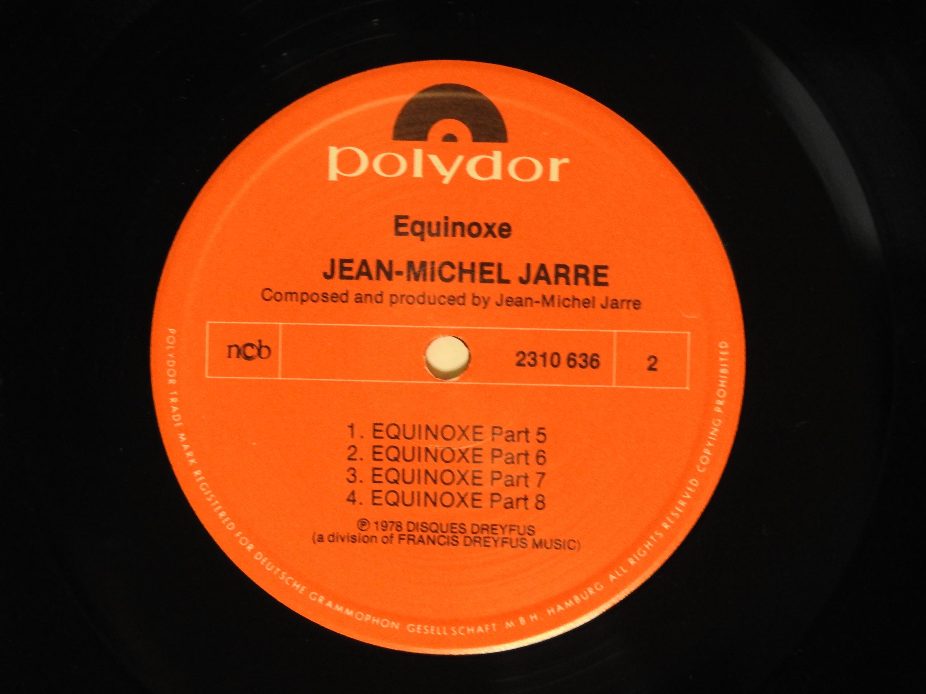 Vintage 1978 Vinyl Album JEAN MICHEL JARRE 'equinoxe' Polydor 2310