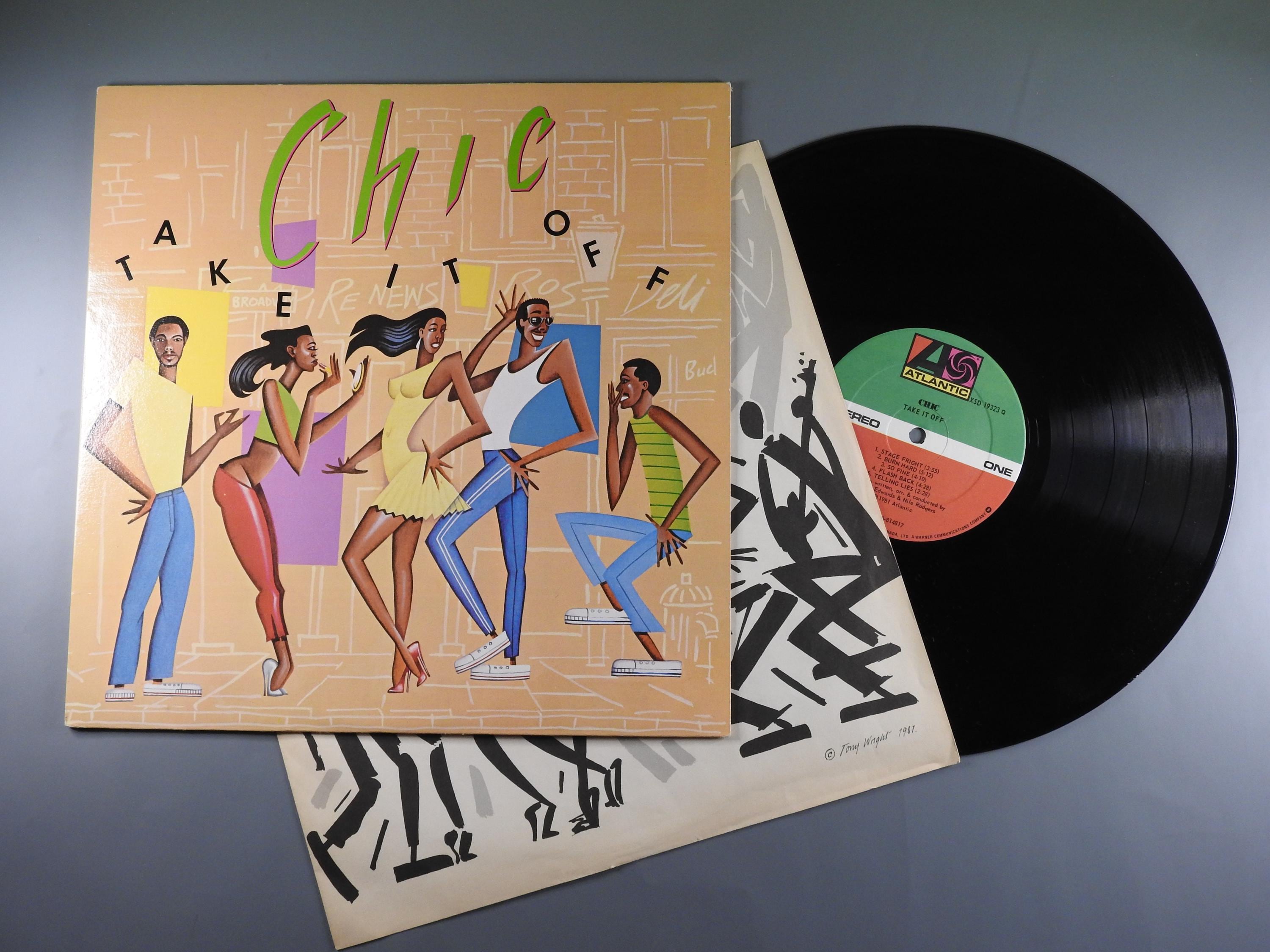 Vintage 1981 Vinyl Album Chic – Take It off Atlantic XSD 19323 