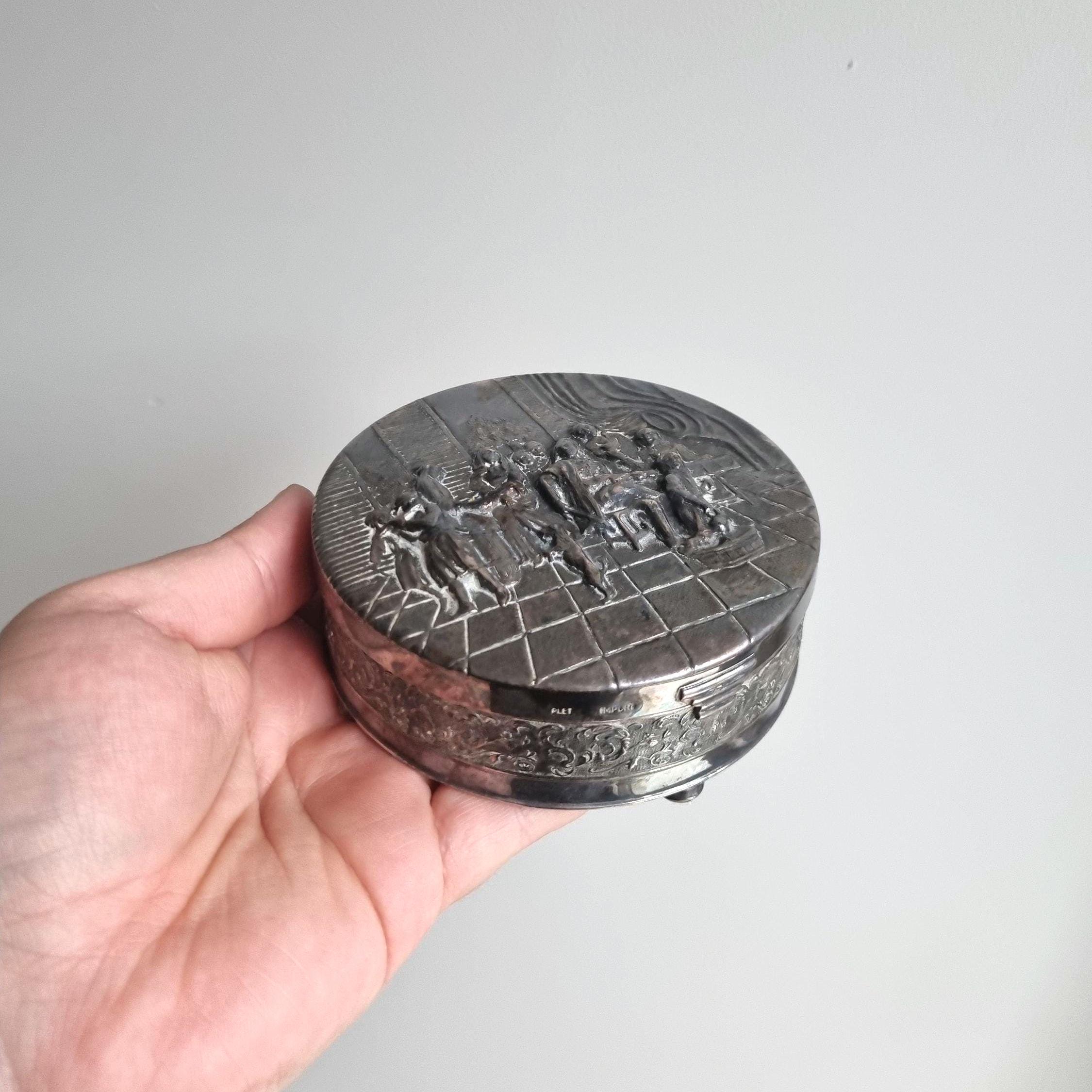 フランスアンティークパウダーボックス DEMELデメル　ボックスのみ　のセット Amazon｜デメルDEMEL 化粧箱 ウィーンモダン クリムト仕様