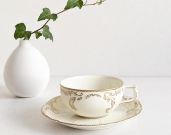Rosenthal Sanssouci Tea Cup with Saucer German Porcelain Antique 1920s