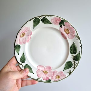 Villeroy & Boch Wild Rose Plate – 21 cm – Vintage Porcelain – Pink Floral Pattern – Excellent Condition