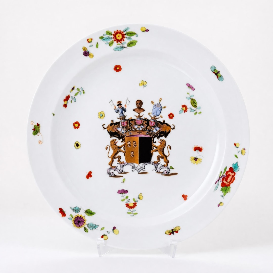 Unique Meissen Porcelain Plate Seydewitz Service, C. 1743 - Etsy