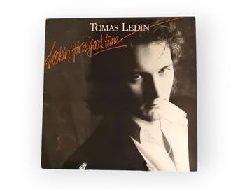 Vintage 1980 Vinyl Album Tomas Ledin "Lookin' for a Good Time", LP Polar POLS 314