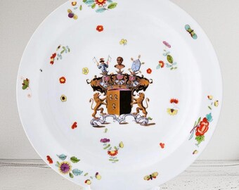 Meissen Armorial Plate Seydewitz Service, C. 1743 - Etsy