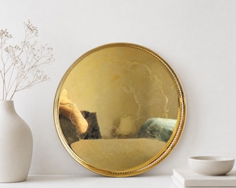 SCANDIA GULD 24金メッキ仕上げ 菓子器 トレイ Vintage Scandia Guld 24K Gold-plated Serving Tray – Original Box