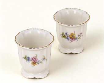 ローゼンタール ポンパドール 磁器花瓶 – ミニ花瓶 2個セット、ドイツ