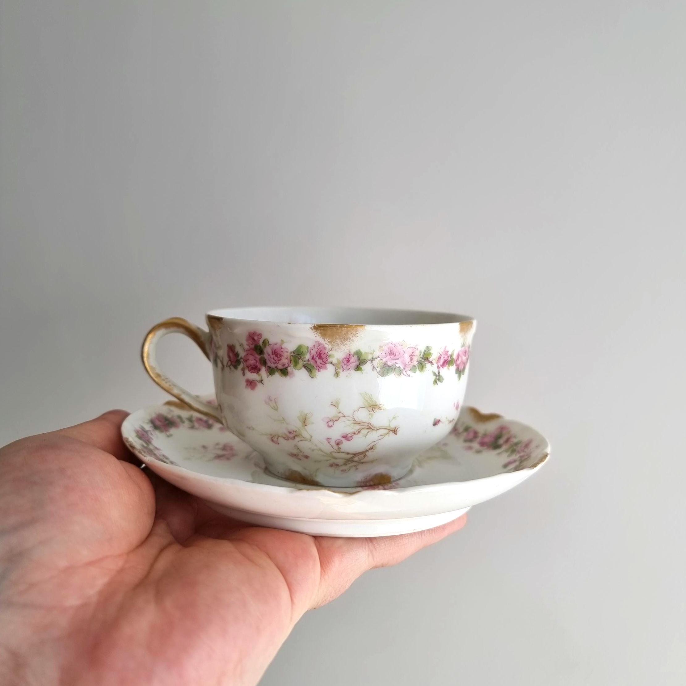 ☆新品未使用 超美品☆ フランス製HAVILAND デザートプレート 4枚