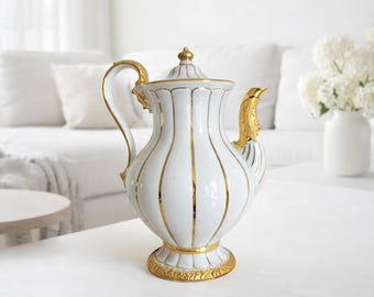 マイセン Meissen 1900-1910年頃 川辺の風景 ボンボニエル Meissen X Form Coffee Pot Antique German Porcelain 1930s - Etsy