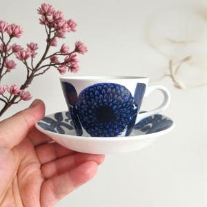 GUSTAVSBERG/グスタフスベリ クリーマー 青い花Gustavsberg porcelain