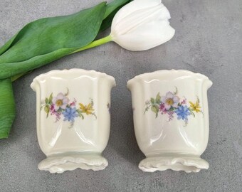 ローゼンタール ポンパドール 磁器花瓶 – ミニ花瓶 2個セット、ドイツ
