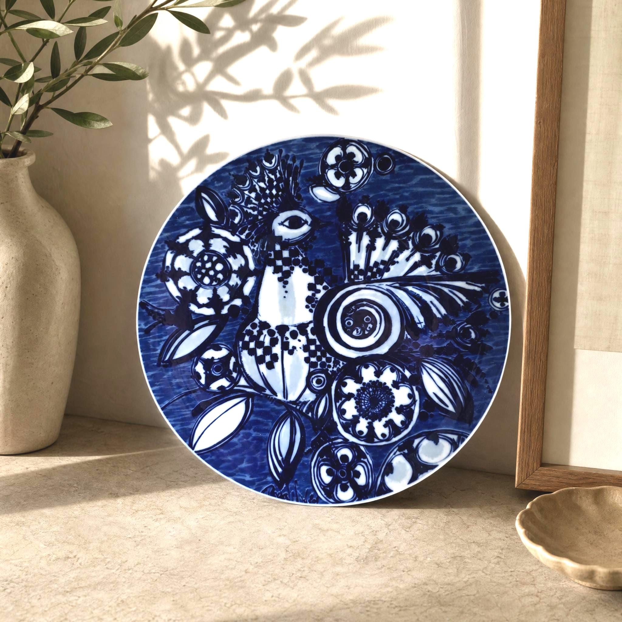 Bjorn Wiinblad Rosenthal Studio Line Plate | Large 33 Cm