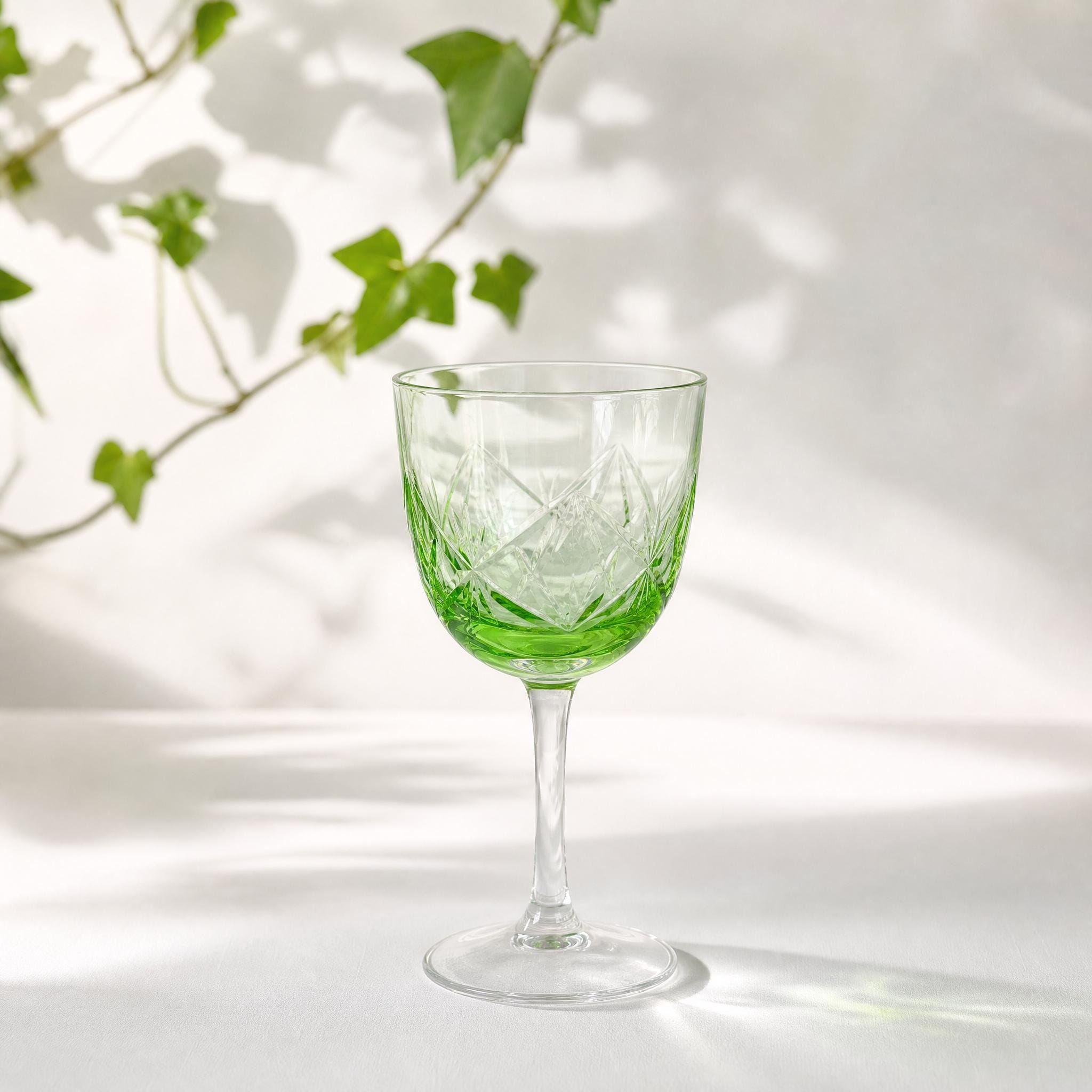 Uranium glass vintage - Etsy 日本