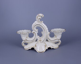 Neutettau, Germany. Porcelain Candlestick. 1920 - 1937