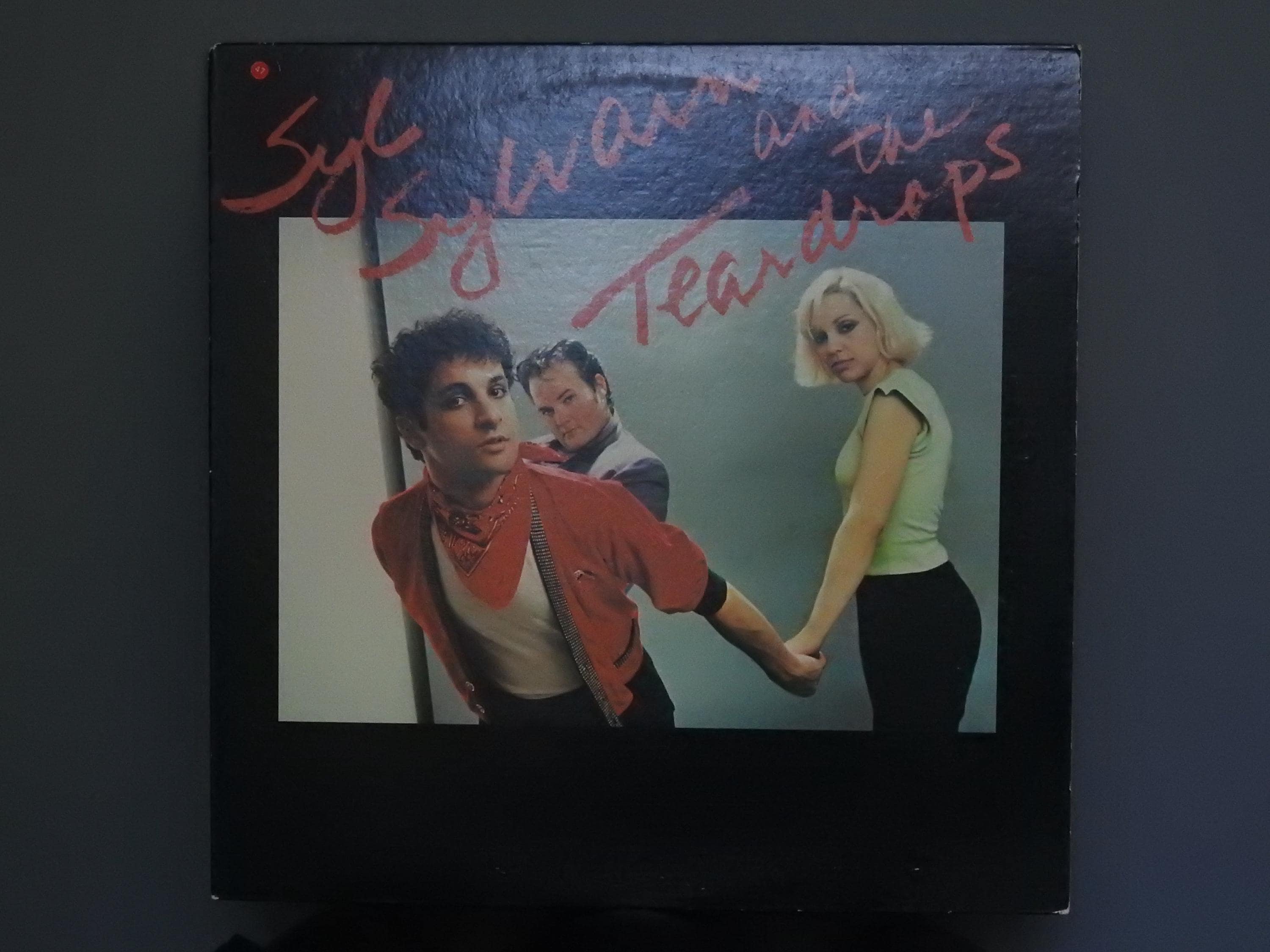 Vintage 1981 Vinyl Album Syl Sylvain and the Teardrops 
