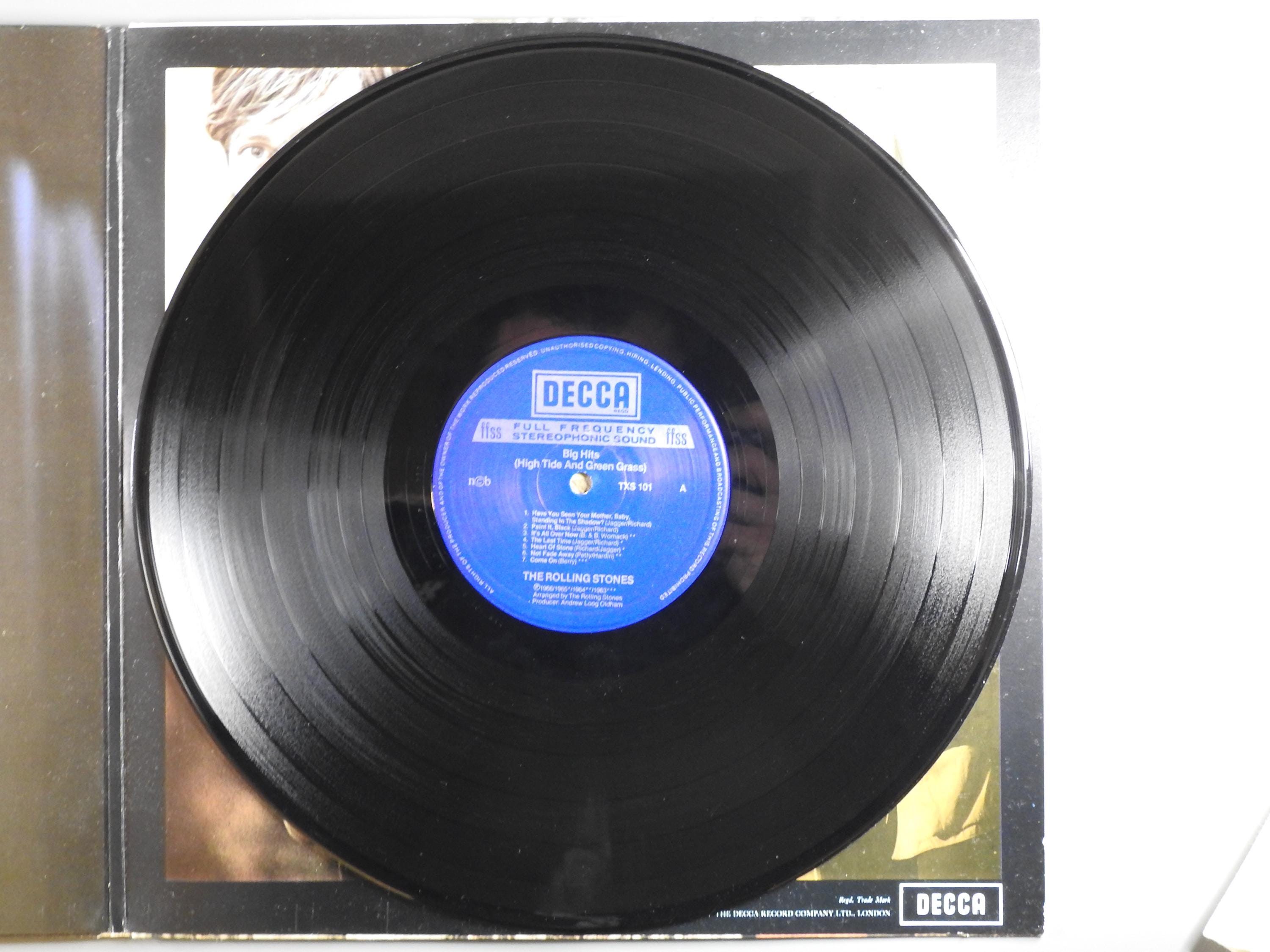 Vintage 1966 Vinyl Compilation the Rolling Stones 'big Hits (high